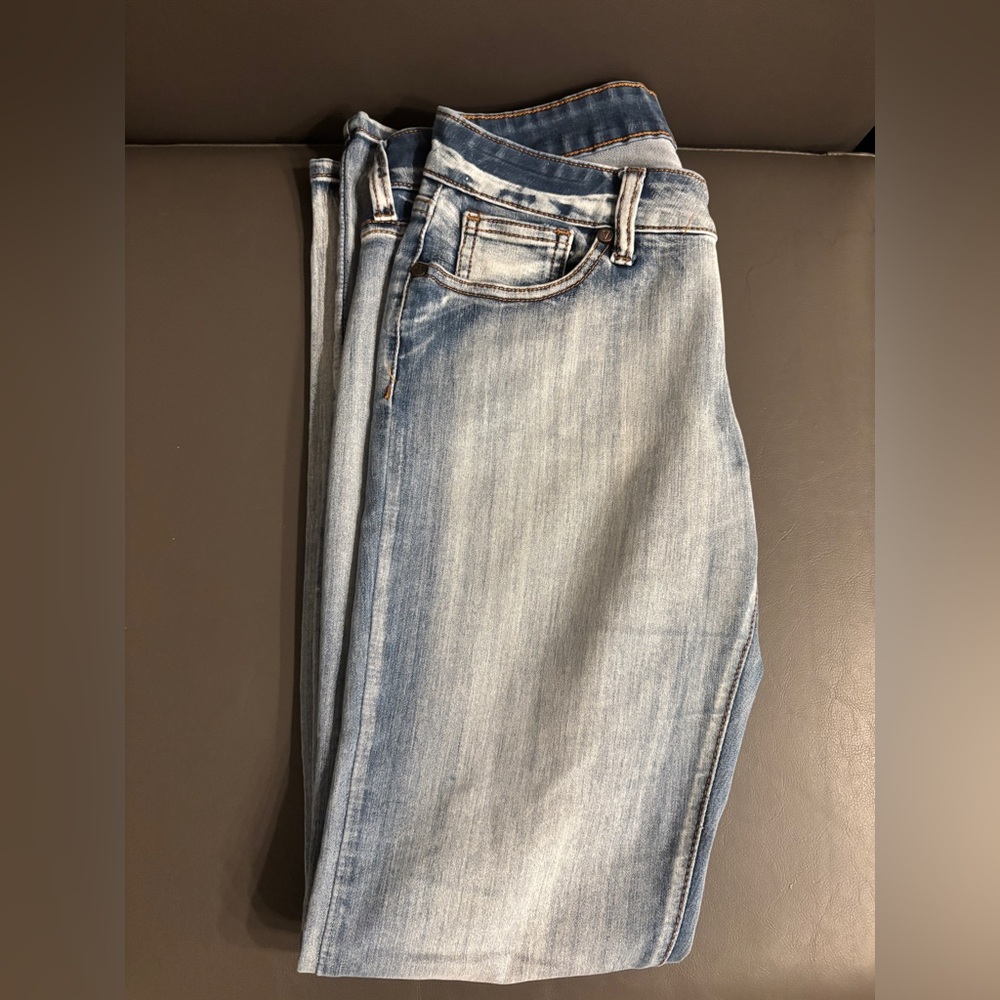 V.I.P. Light Wash Stretch Skinny Jeans